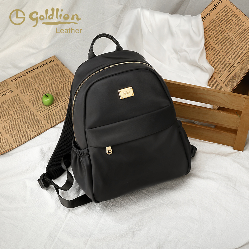 金利来时尚简约女士双肩包2025新款户外旅行通勤气质女包百搭背包