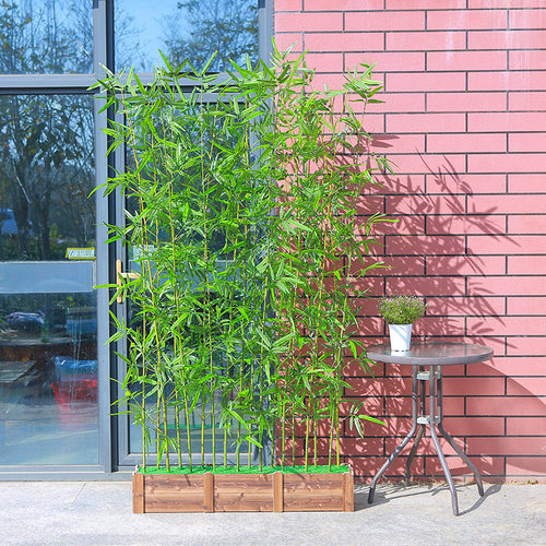 仿真竹子细水假竹子酒店造景中式