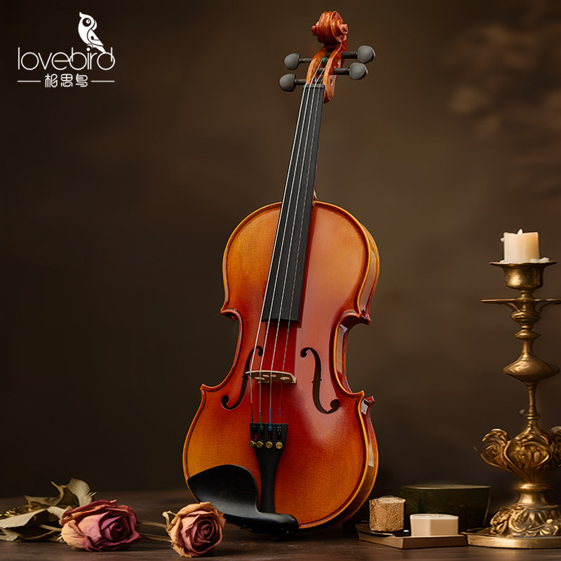 相思鸟小提琴乐器初学者儿童成人专业级演奏考级专用夹板手工练习