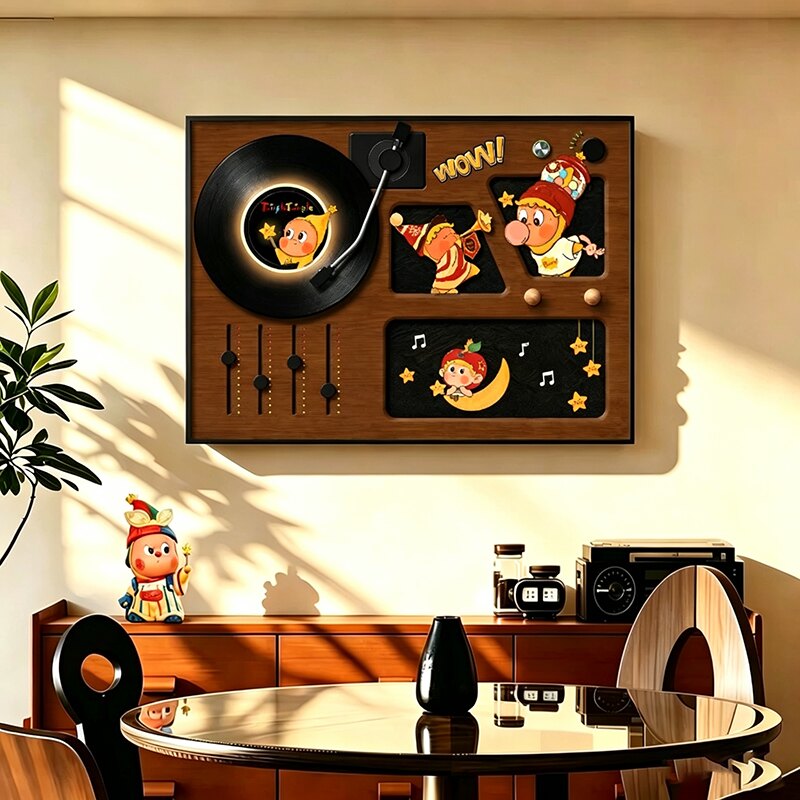 电表箱盒遮挡制饰画配电箱装饰画图片
