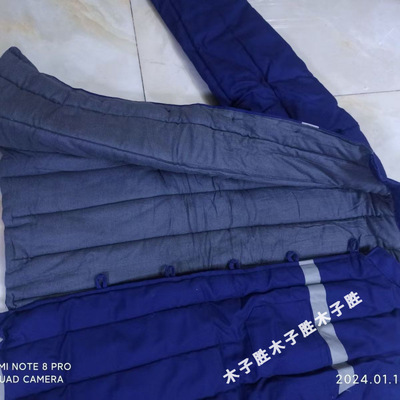 劳保矿工棉袄套装男煤矿油田棉衣