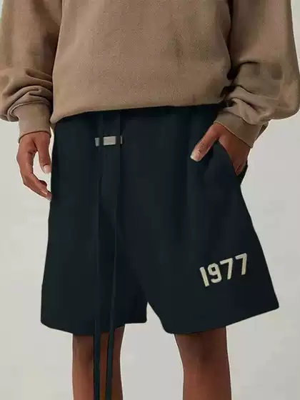 Fog Miki Essentials 1977 Trendy Brand Pure Cotton Sports Casual Shorts Men's Summer Outerwear