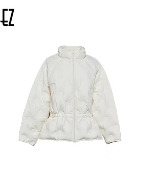 EOEZ 正品专柜 设计师  收腰 菱格 羽绒服 鹅绒服  EZY7130