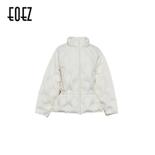 EOEZ 正品专柜 设计师  收腰 菱格 羽绒服 鹅绒服  EZY7130