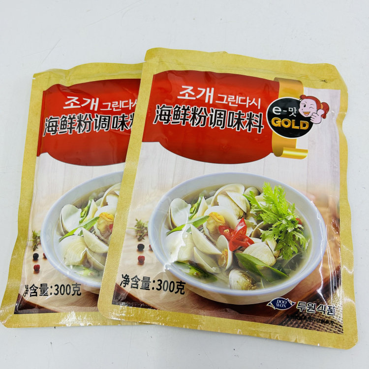 斗源海鲜粉贝壳粉蛤蜊粉调味料300g*2