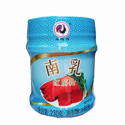 新日期新包装致美斋雄鸡牌南乳红腐乳230g调味料红豆腐乳汁调味酱