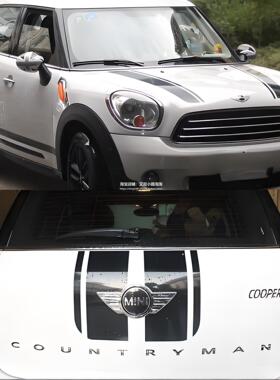 适用于宝马miniCountryman R60 CooperF56 R55 F60车身拉花车贴