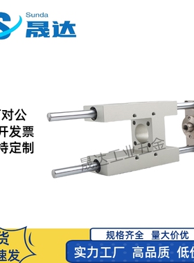 气动大推力三轴导向气缸带支架 TSAIL32 40 50 63 80 100-300 600