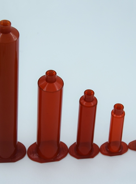 3cc5cc10cc30cc55cc琥珀色针筒气动点胶机针管UV防紫外线胶管