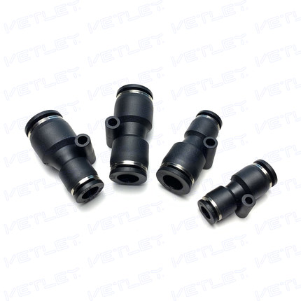 英制插管接头 PG 1/4-5/32 5/16-1/4 1/2-3/8 直通变径英制管接头