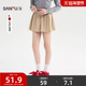 花边撞色松紧腰短裙有内衬裙子女装 三福半身裙2025新款 秋季 507357