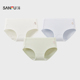 三福女低腰包臀内裤 495162 可爱探头小卡通柔软透气半平角裤