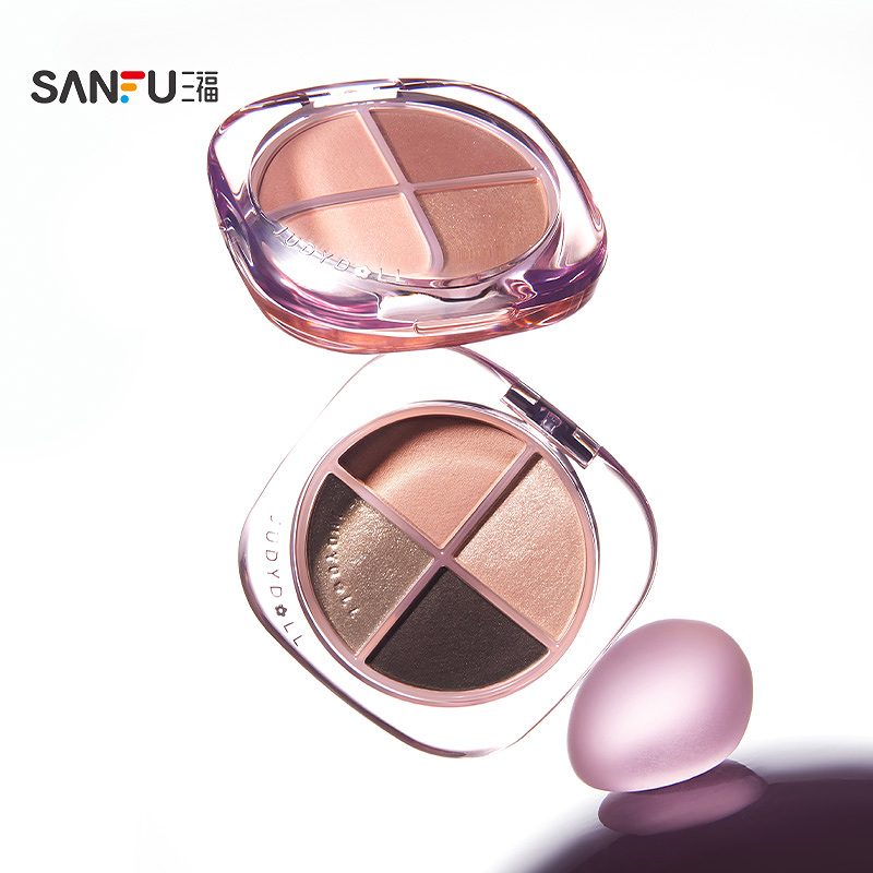 橘朵釉美迷你盘四色眼影盘 847652