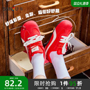 女冬季 德训鞋 新款 休闲百搭刺绣圆头赛车鞋 844095 时尚 三福低帮板鞋