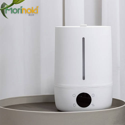 MORINOKI智能恒湿空气加湿器大容量触控家用LED液晶加湿机香薰机