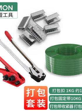 泰盟（TIMON）手动打包机器套装包装机塑钢带捆扎机PET手工打包带