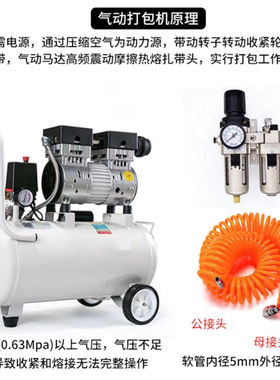 FTLS19/32气动钢带打包机铁皮打包机分体式钢带捆扎机FTLS19一套