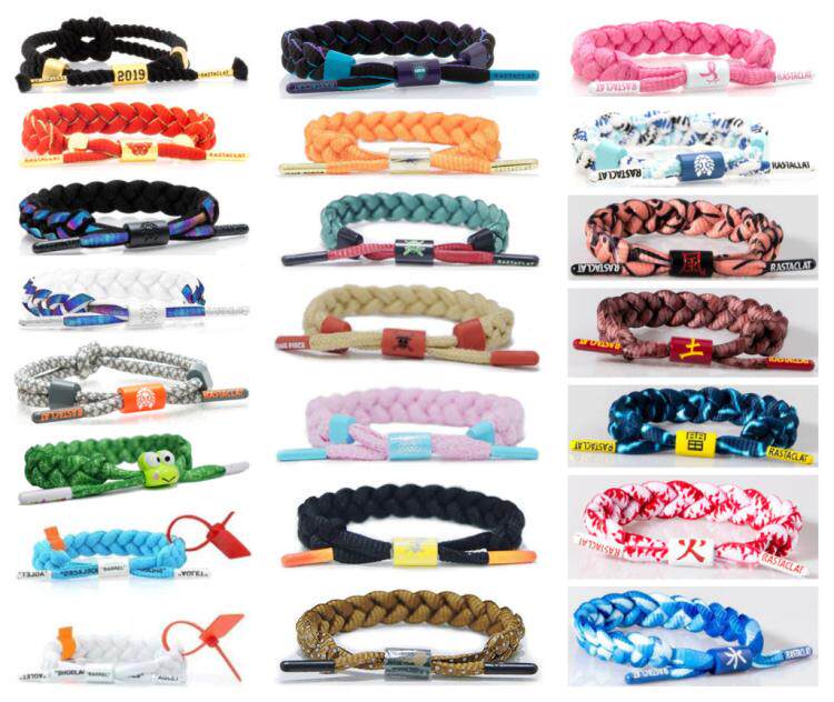 RASTACLAT 官方授权彩虹全息七星倒钩2020鼠年限定系列鞋带手链