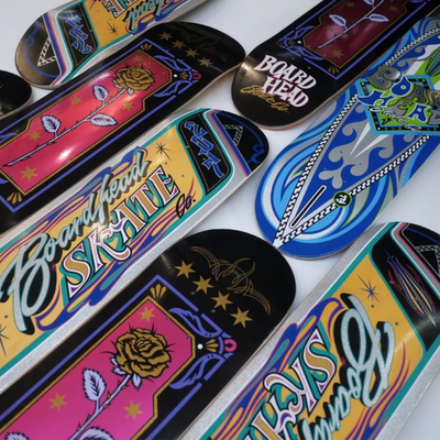 BOARDHEAD专业滑板枫木男女双翘