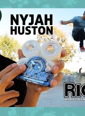 美国进口品牌 RICTA 高硬度双翘滑板技巧动作轮子99-101A 51-53MM