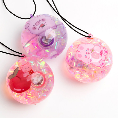 夜光发光弹力球回弹带绳蹦蹦球