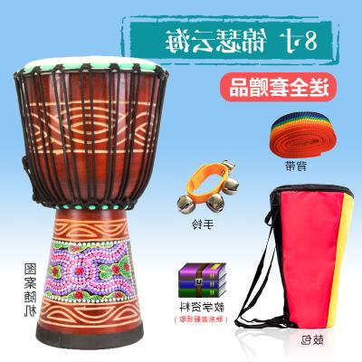 丽江女友休闲大人手鼓节奏放松节拍文艺美妙男孩时尚女孩美观花纹