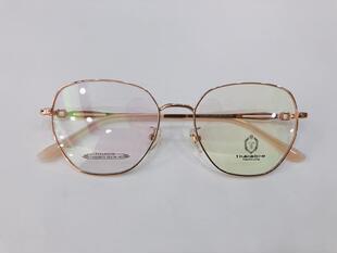 实体店专柜 希伯莱眼镜架 希伯莱钛时尚眼镜架 DX29313