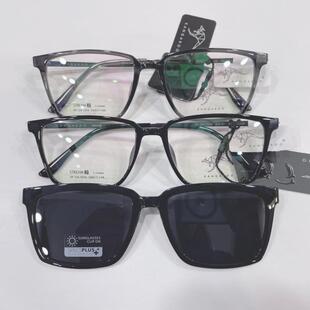 袋鼠眼镜架 2025款KANGAROO/袋鼠变脸框架 超轻TR+B钛 KP124-1019