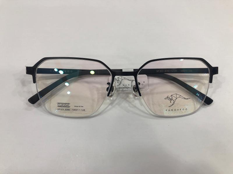 袋鼠变脸套镜眼镜架 KANGAROO/合金带偏光夜视夹片镜框KP323-3090