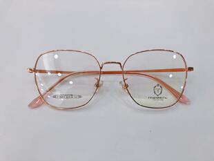 实体店专柜 希伯莱眼镜架 希伯莱钛时尚超轻眼镜架 T-19211