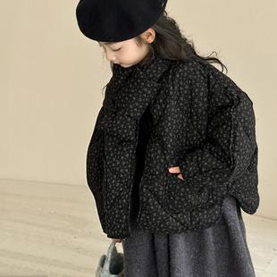 女童羽绒服冬季2026新款儿童加厚冬装保暖洋气好看短款白鸭绒外套