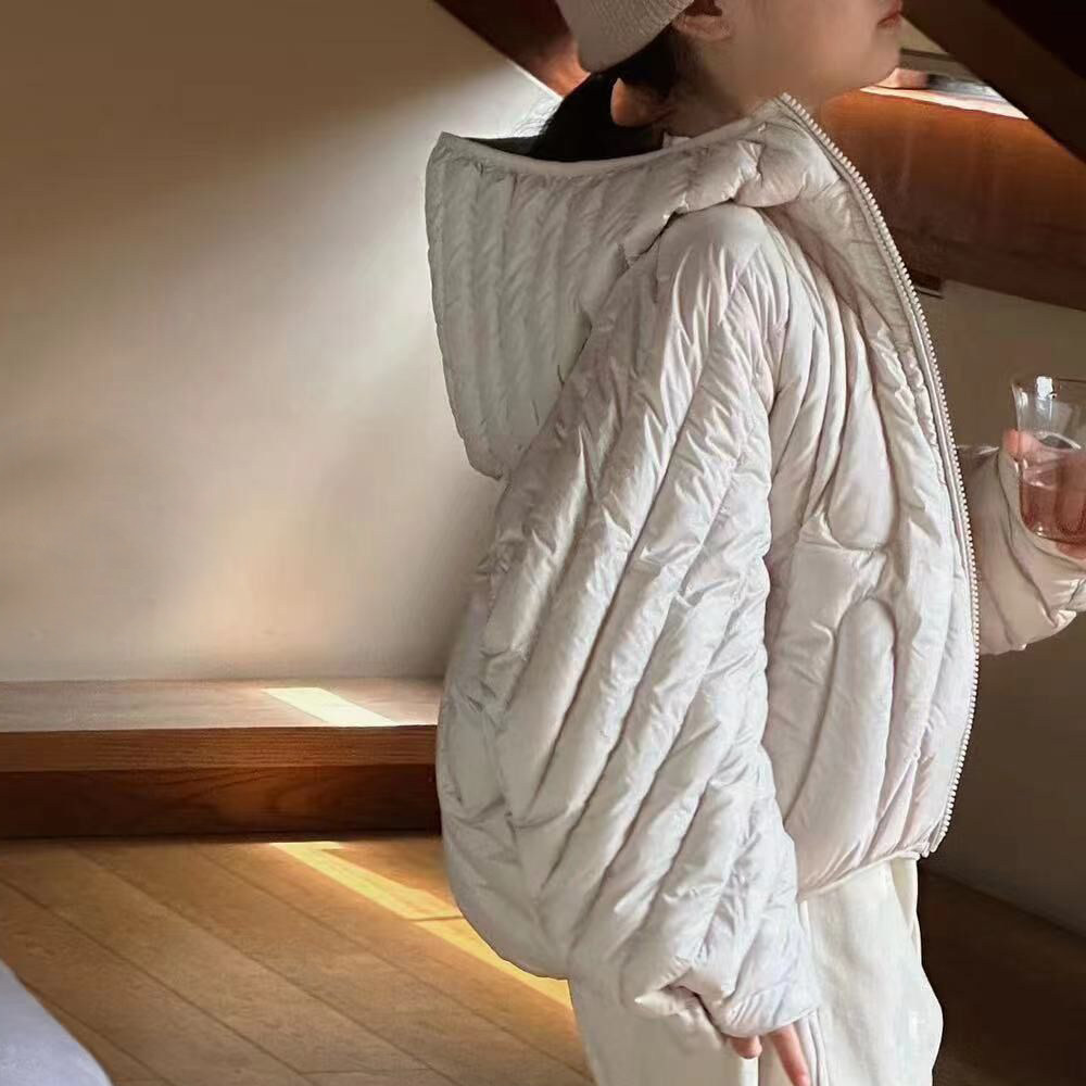 女童韩版轻薄羽绒服儿童