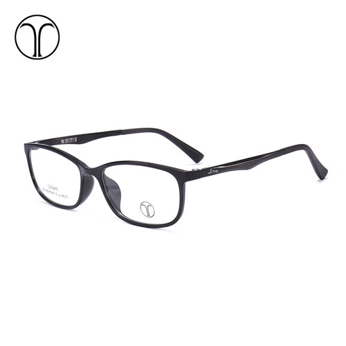 超轻塑钢细镜框眼男女平光记忆
