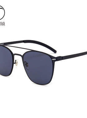 墨镜复古风可配近视度数太阳镜