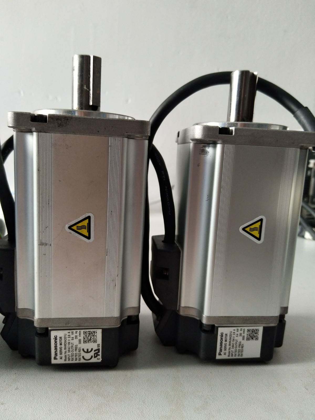 二手a5松下伺服电机400wmhmd042g1u/mhmj042g1u/msmd042g1u免邮议