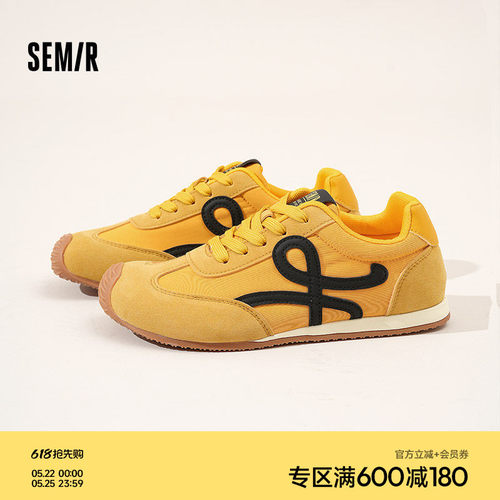 Semir女鞋小歪头复古德训阿甘鞋
