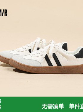 Semir女鞋德训鞋2026春夏新款阿甘鞋子透气小白鞋运动平底板鞋女