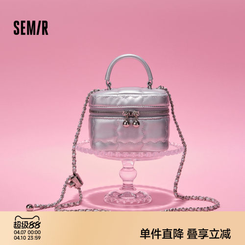 森马包包盒子包女2024新款