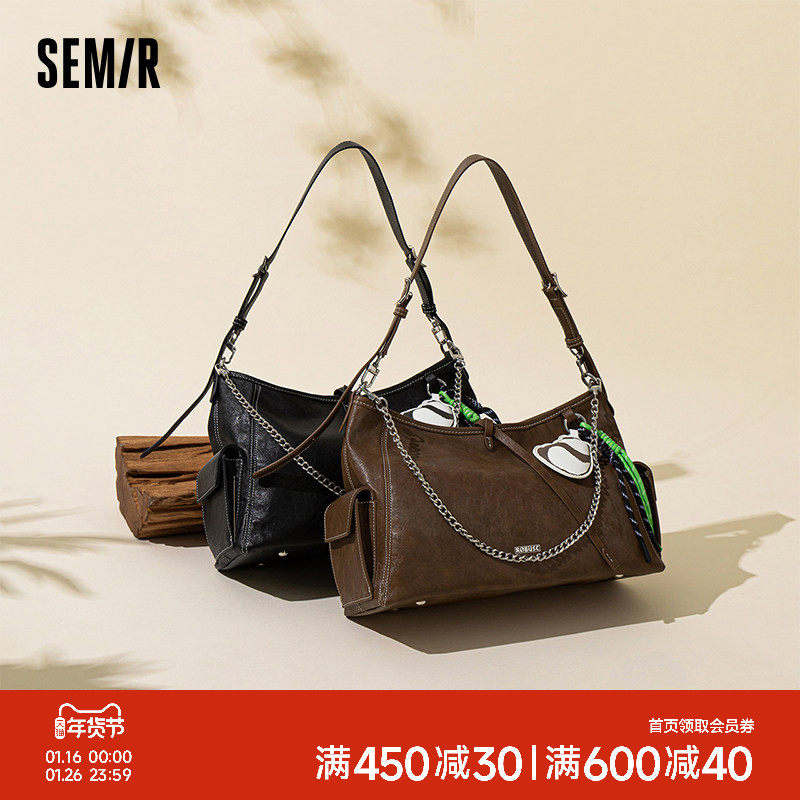 森马包包女托特包多口袋工装手提包大容量斜挎包2025新款医生包,箱包皮具/热销女包/男包,托特包,淘宝优惠券,粉丝福利购,淘宝优惠卷