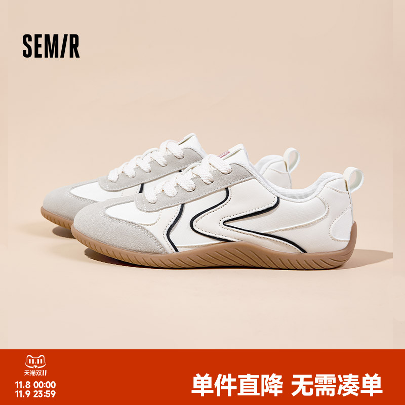 Semir女鞋德训鞋复古运动休闲鞋