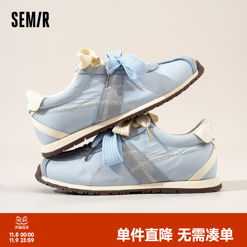 Semir女鞋平底阿甘鞋女款