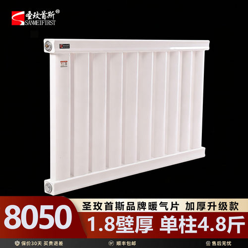 加厚钢制暖气片大水道水暖壁挂炉