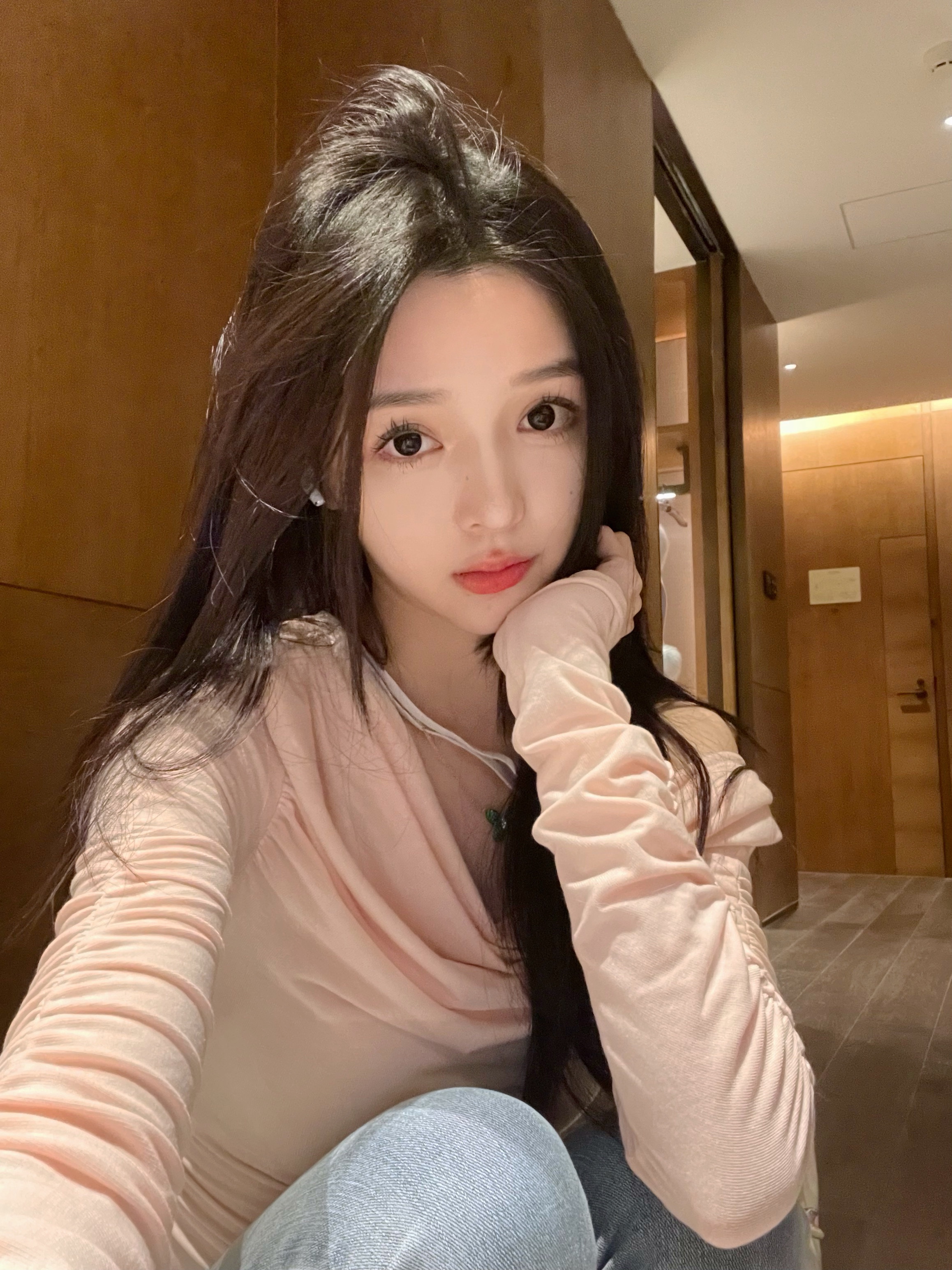 WINEMASNOW粉色的T恤
