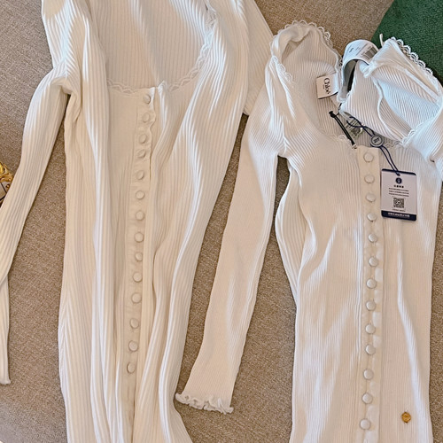 12.13Winema晓雪 私服 ch1oe 走秀款4k+ 纯欲小白花薄款内搭上衣