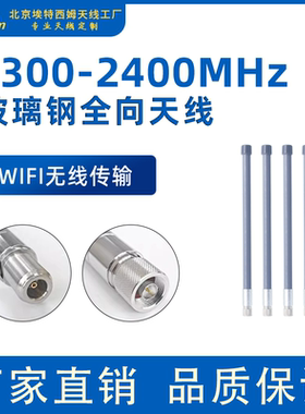 2.3G高增益玻璃钢全向天线LTE中国移动5G基站无线传输Band40天线