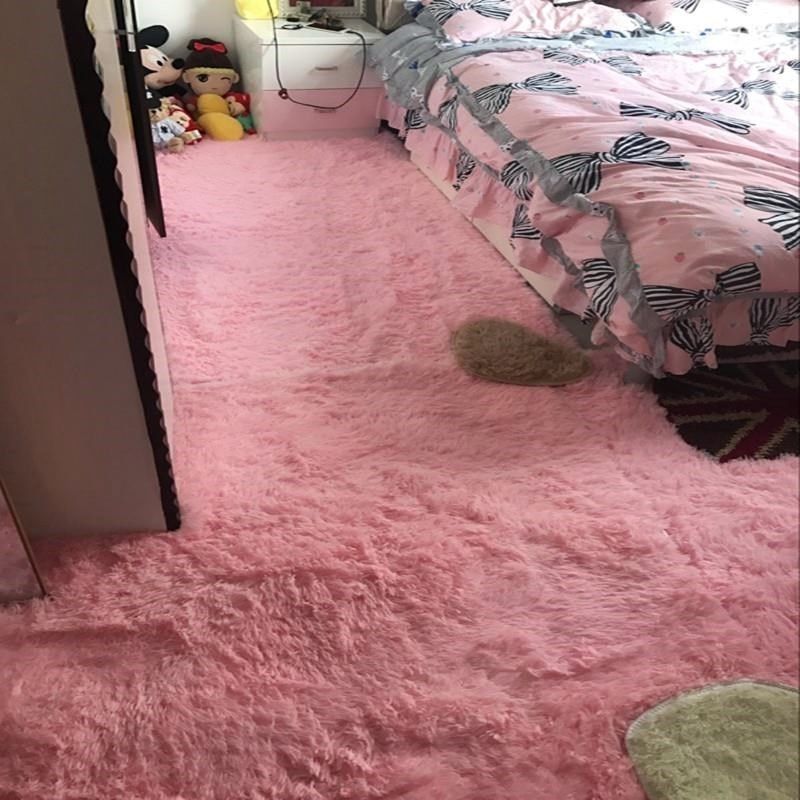 北歐風婚房墊北歐賓館厚的裝飾粉紅毛茸茸茶幾墊毛毛地毯臥室在類目 居家布藝, 地毯中 - 來自Buy2taobao.com提供專業的淘寶代購服務