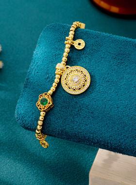 新中式国风罗盘手链女款