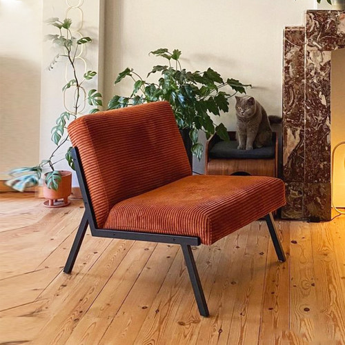 北欧阳台休闲书房单人客厅沙发