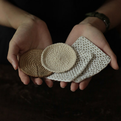 中式茶垫中式风缝制复古手作茶垫
