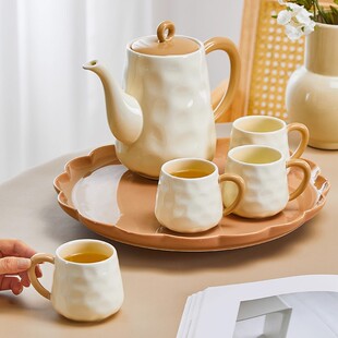 德国高颜值客厅喝水杯杯具套装杯子套装家用茶杯茶具套装乔迁新居